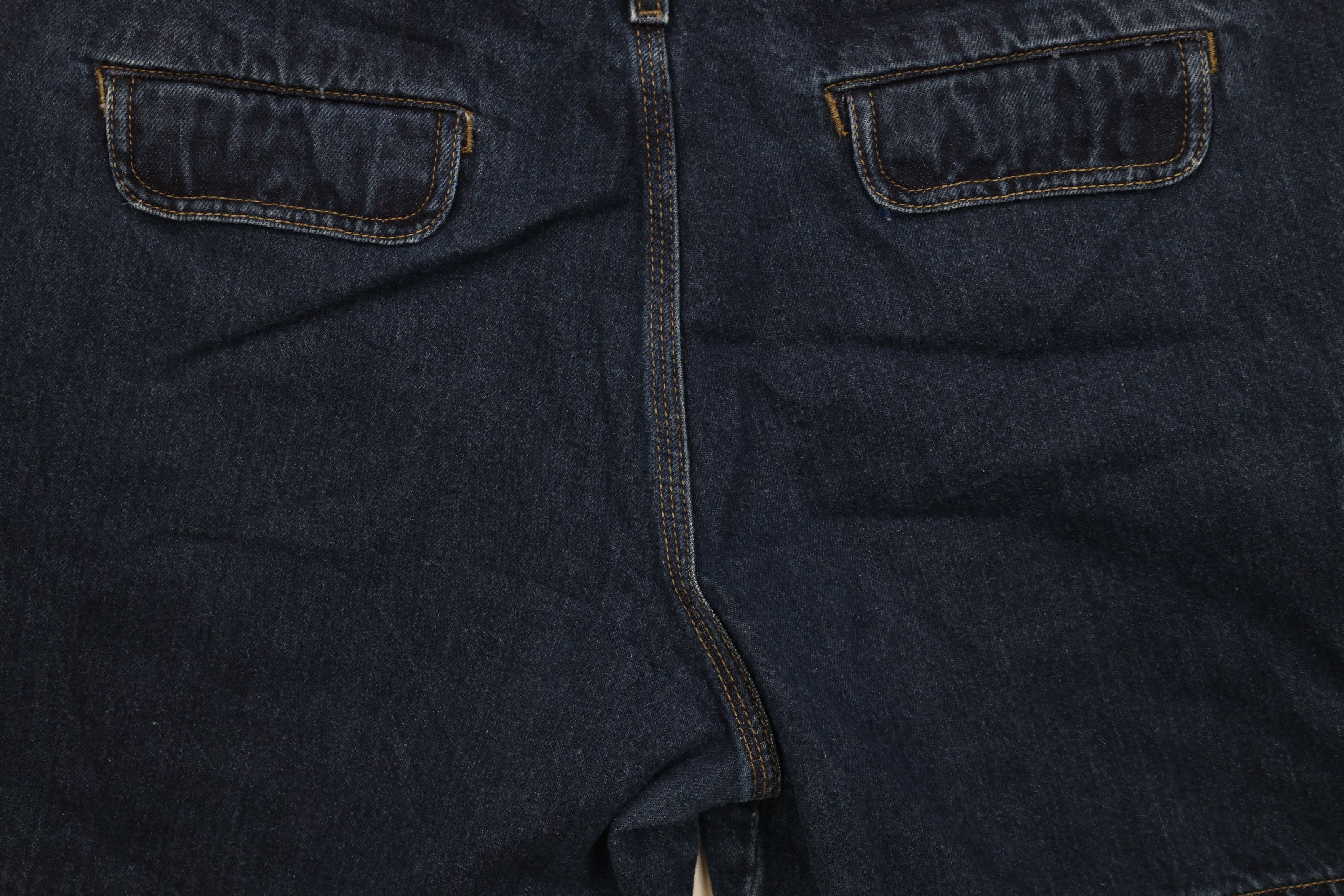Levi's Vintage Y2K 2002 Levis Baggy Relaxed Denim Cargo Shorts Size 38" / US 16 / IT 52 - 11 Thumbnail
