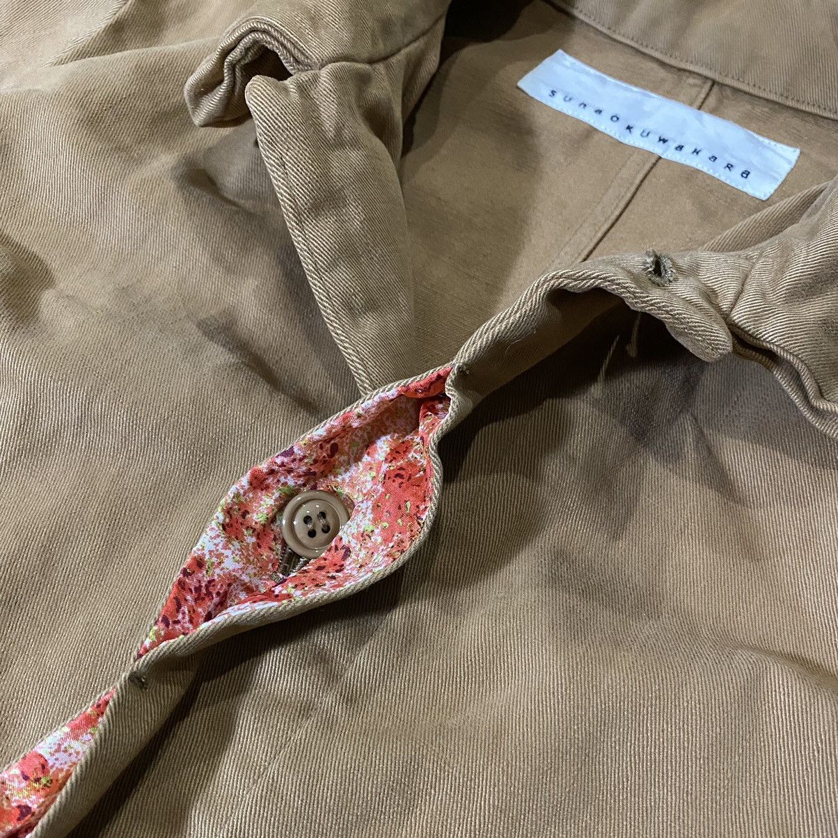 Issey Miyake × Japanese Brand × Sunao Kuwahara Issey Miyake Sunao Kuwahara Floral Coat Size M / US 6-8 / IT 42-44 - 8 Thumbnail