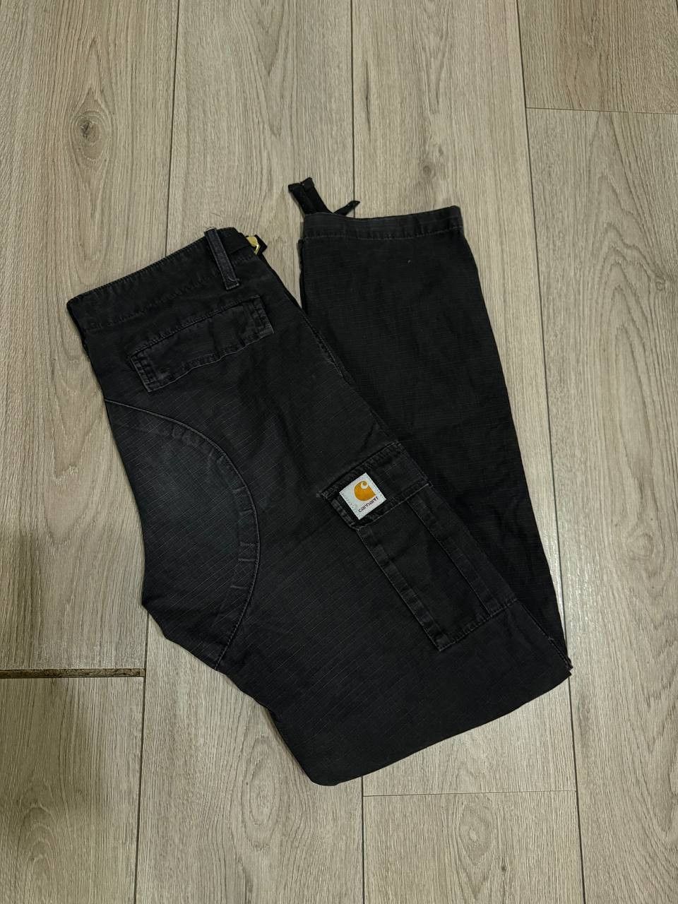 Carhartt Wip Carhartt WIP - Aviation Pant W27 X L32 Black Cargo Trousers Size US 27 - 6 Thumbnail