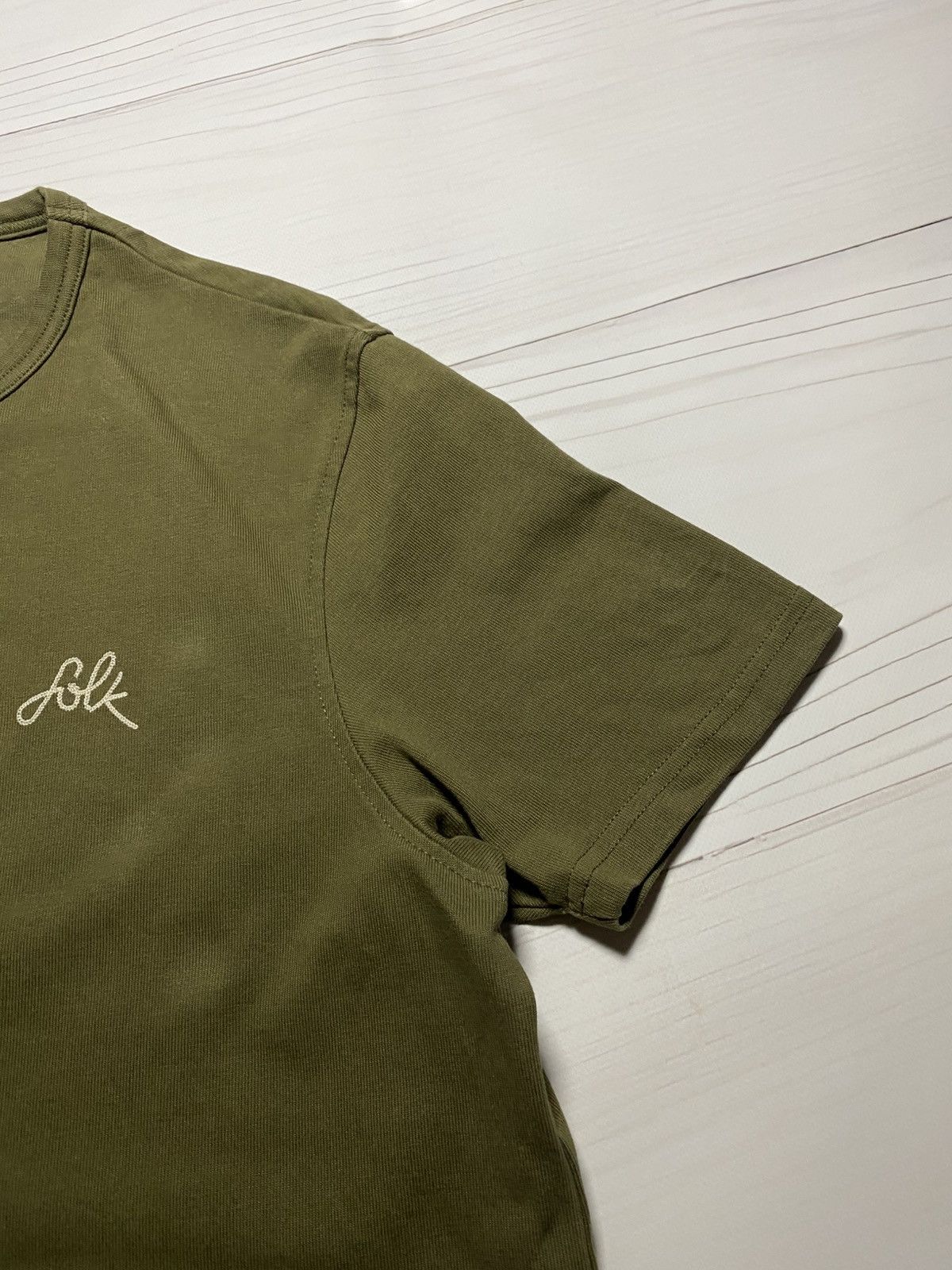 Designer × Folk × Vintage Vintage Folk Designer Embroidered Logo Japanes Y2k T Shirt Size US L / EU 52-54 / 3 - 7 Thumbnail