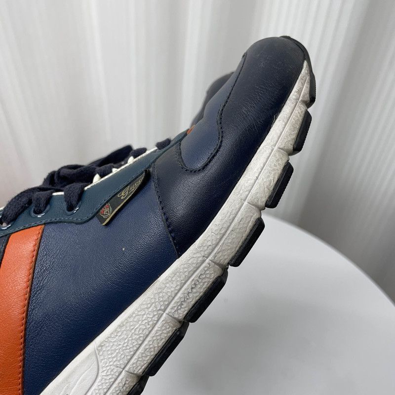 Gucci Gucci Stylish Casual Sneakers in Dark Blue - Size US 8 / EU 41 - 6 Thumbnail