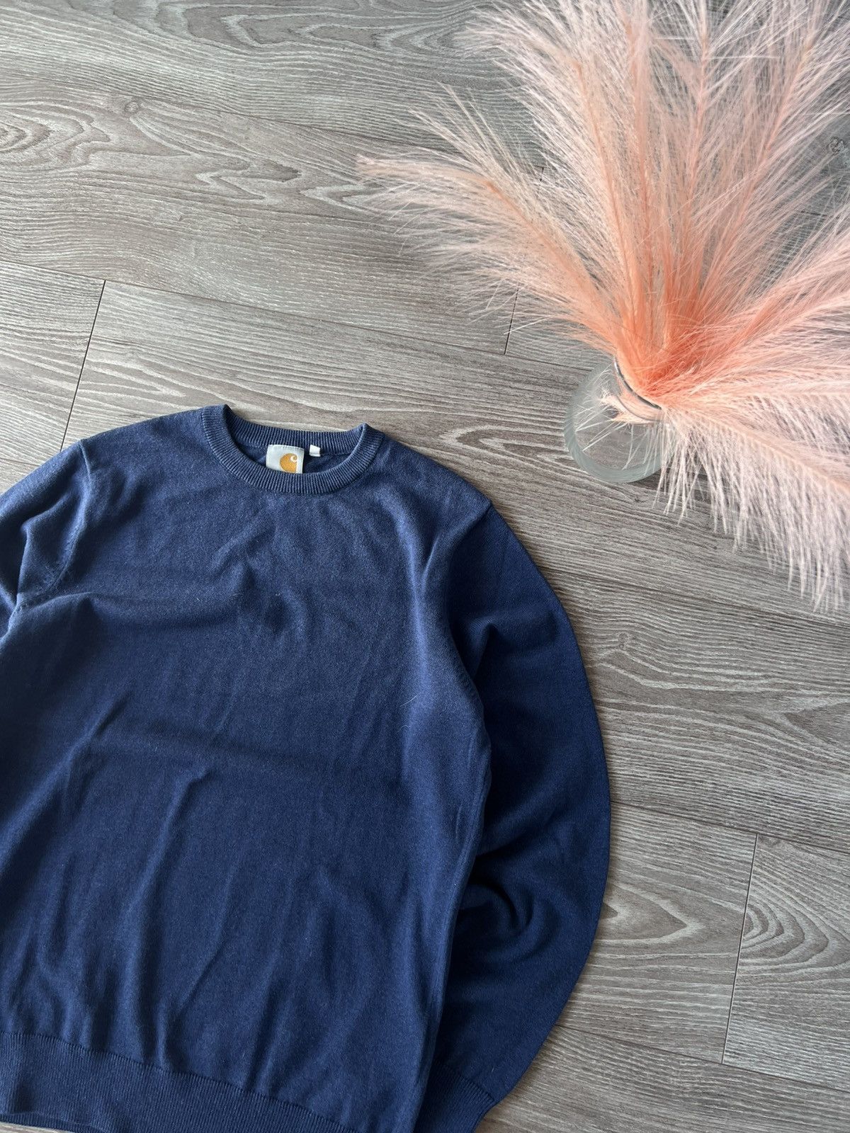 Carhartt × Carhartt Wip ‼️Carhartt Box Logo Knitwear Casual Sweater‼️ Size US S / EU 44-46 / 1 - 6 Thumbnail
