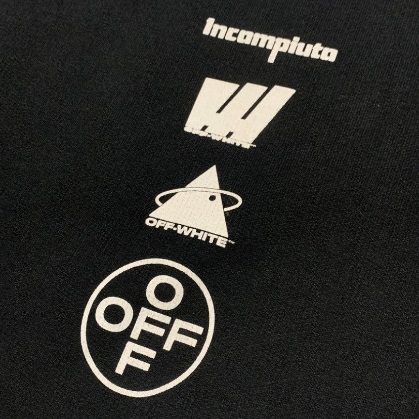 Off-White Off White XXS Mariana Silva Painting Black Sweatshirt Virgil Size US XXS / EU 40 - 7 Thumbnail