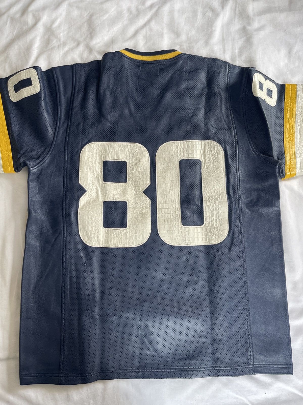 Aime Leon Dore Aime Leon Dore leather jersey Size US M / EU 48-50 / 2 - 2 Thumbnail