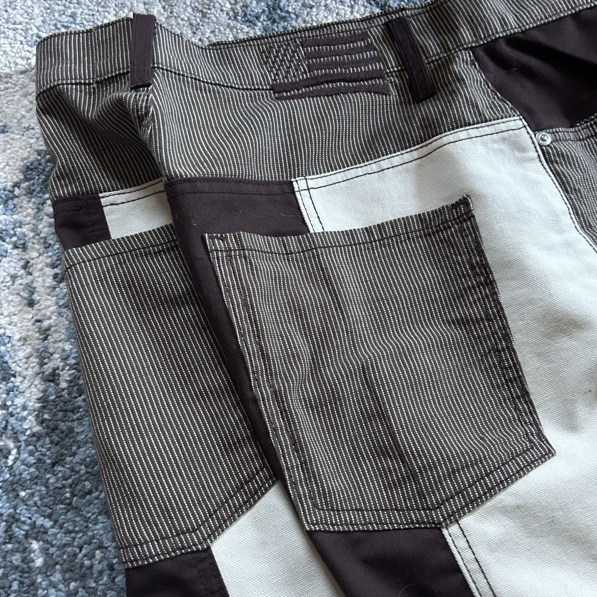Other REViCE LA PATCHWORK COLOR BLOCK DUCK CANVAS FLARED BOOTCUT Size 29" - 4 Thumbnail