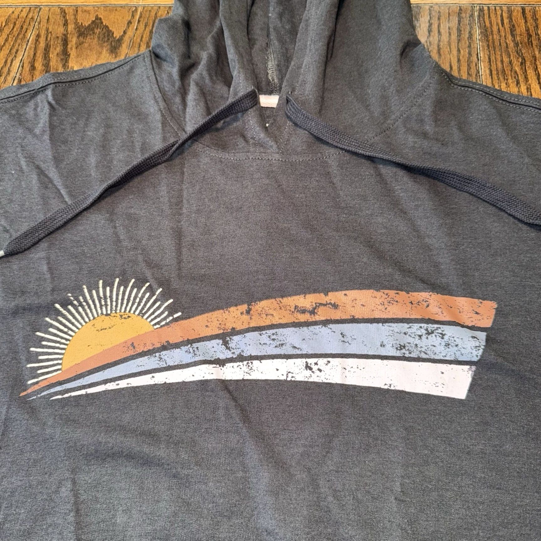 Vintage C&C California Sun Hoodie Men’s Large Gray New Size US L / EU 52-54 / 3 - 3 Thumbnail