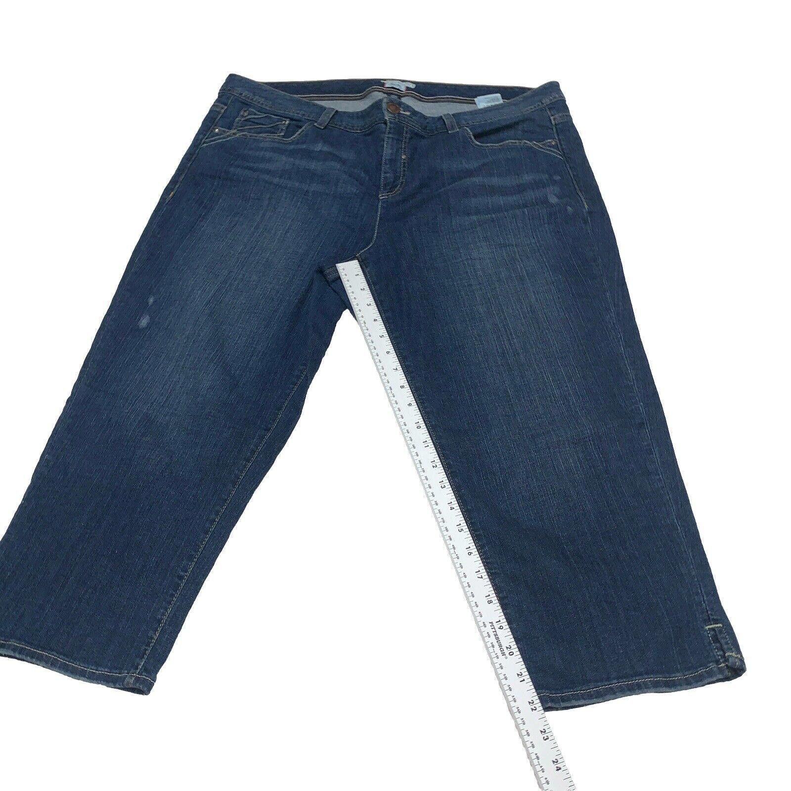 Tommy Hilfiger Tommy Hilfiger Jeans Women’s Size 20 Blue Hope Slim Cropped Size 42" / US 20 - 8 Thumbnail
