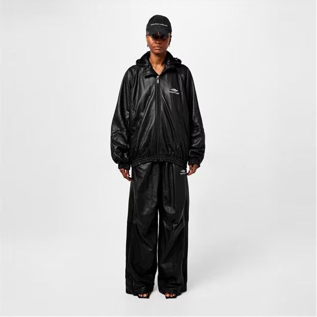 Balenciaga o1g2r1mq0924 Tracksuit Pants in Black Size 25" / US 0 / IT 36 - 5 Thumbnail