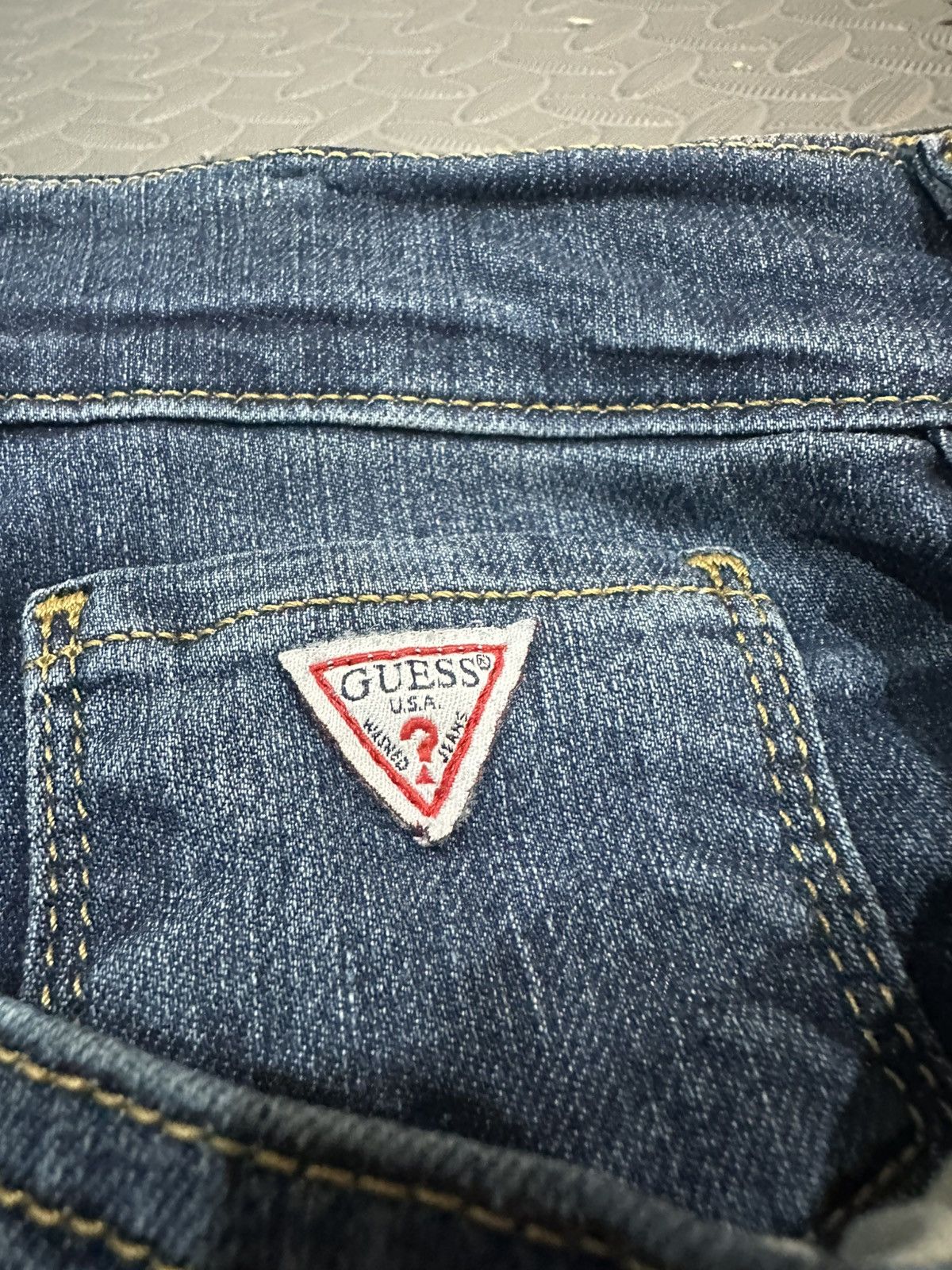 Guess GUESS Men's Denim Jean Skinny Blue Size 32x30 Size US 32 / EU 48 - 5 Thumbnail