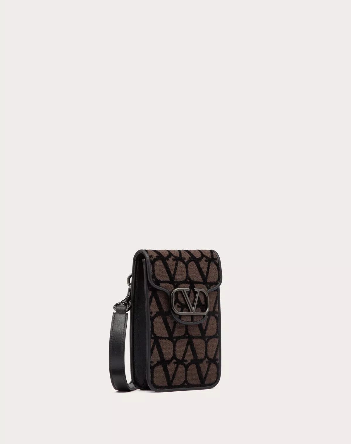 Valentino oc11z0725 Size:OS/ Cross Body Mini Bag in Melange/Black Size ONE SIZE - 2 Thumbnail