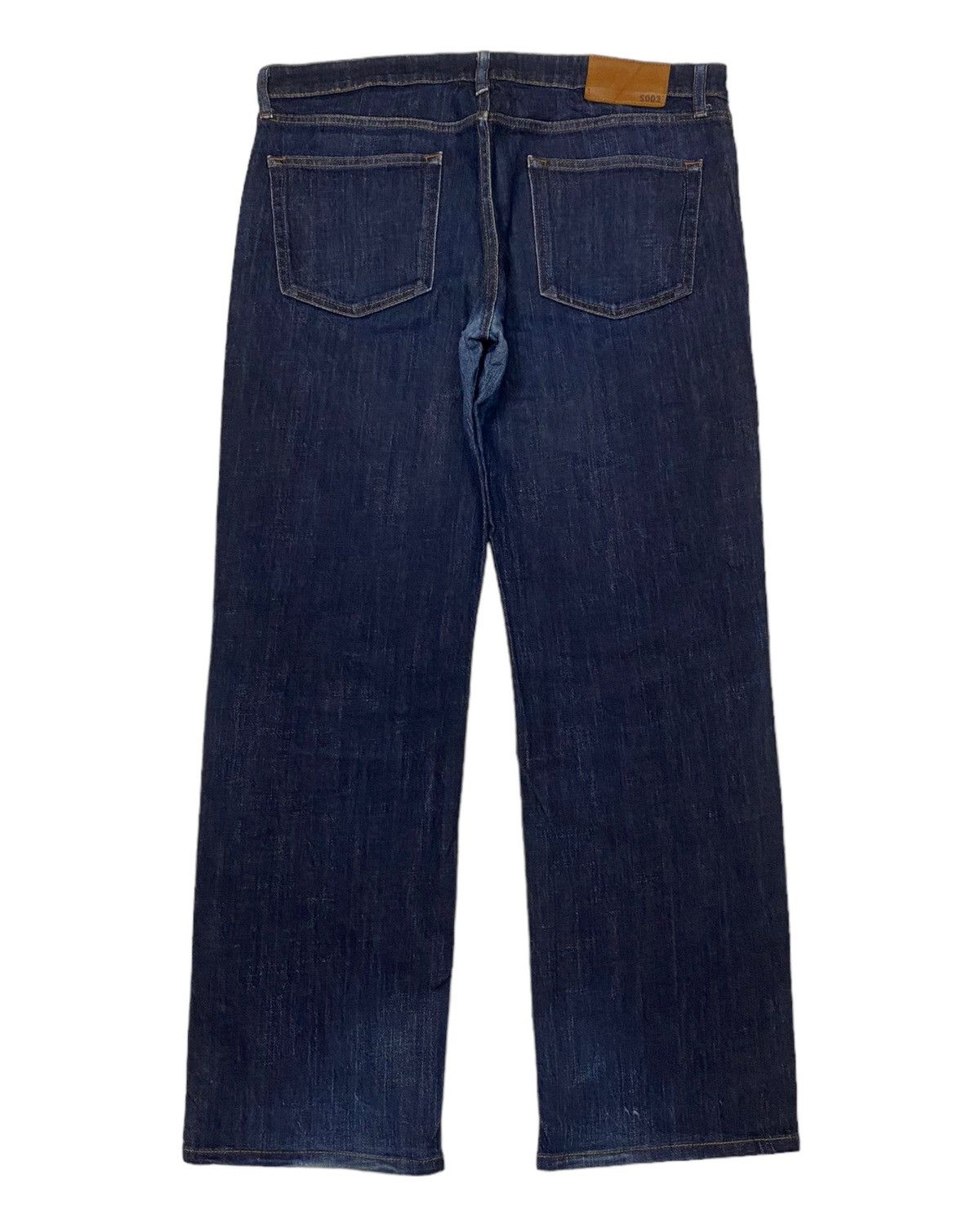 Japanese Brand × Uniqlo OG UNIQLO🔥BAGGY DISTRESSED DENIM JEANS Size US 37 - 3 Thumbnail