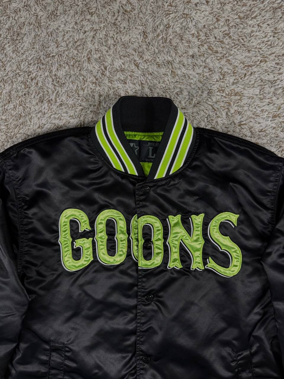 Starter Starter x DGK Goons Satin Varsity Bomber Jacket Size US L / EU 52-54 / 3 - 2 Thumbnail