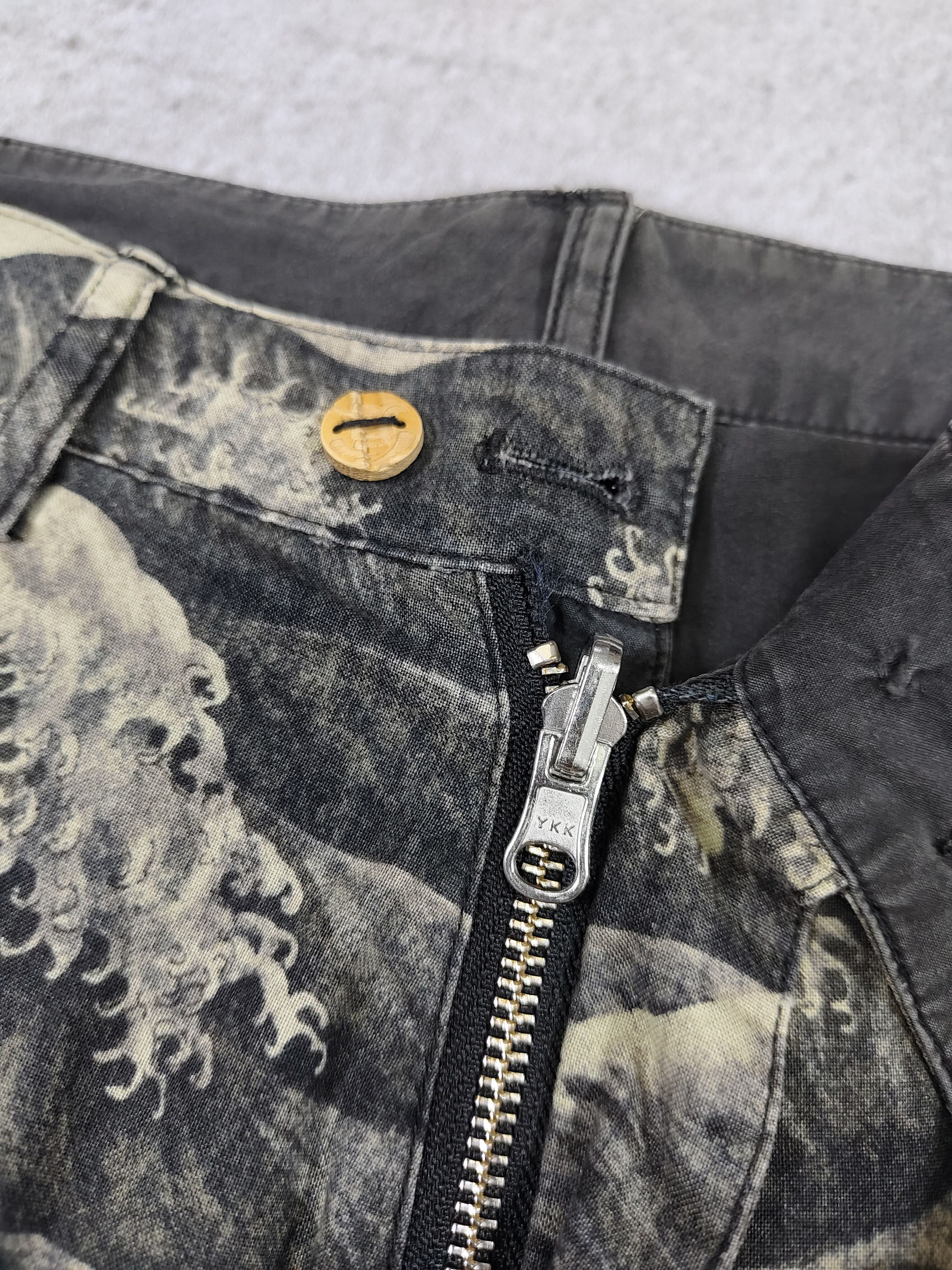 Eternal 🇯🇵 Eternal "The Great Waves off Kanagawa" Reversibel Pants Size US 34 / EU 50 - 9 Thumbnail