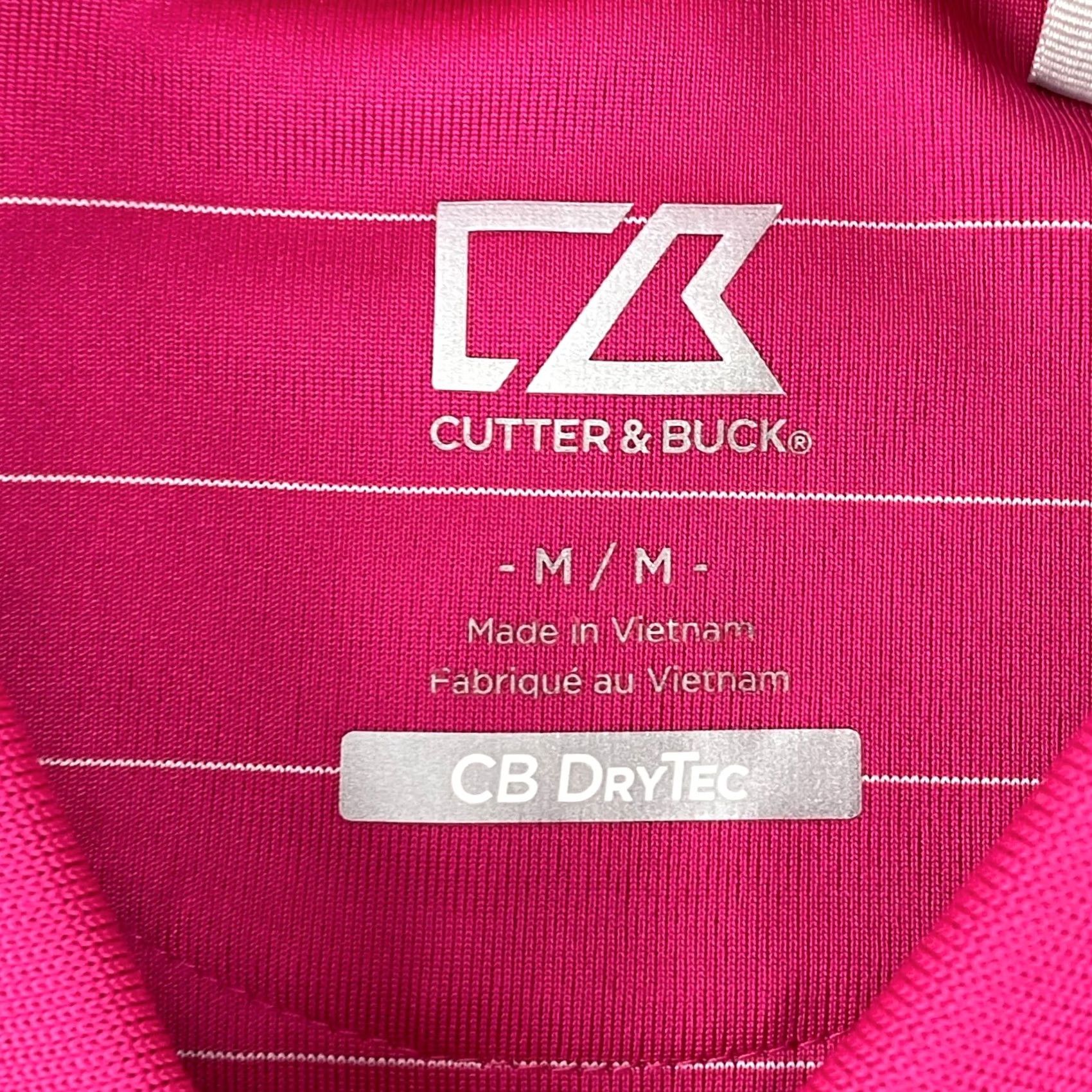 Cutter & Buck Cutter & Buck Kentucky Derby Polo Shirt Men M Pink CB DryTec SS NWOT Size US M / EU 48-50 / 2 - 7 Thumbnail