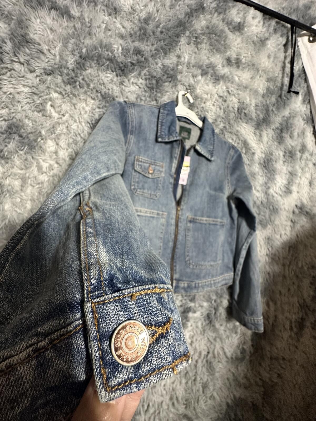 Polo Ralph Lauren Wild Fable Denim Jacket with Front Pockets and Button Detail Size M / US 6-8 / IT 42-44 - 3 Thumbnail