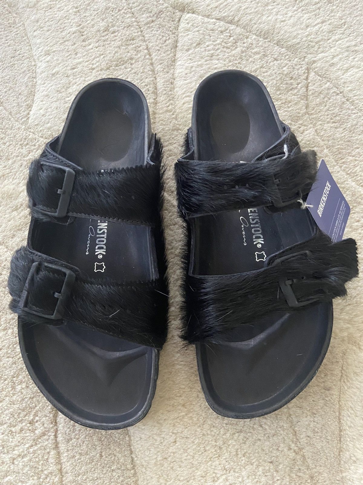 Birkenstock × Rick Owens Rick Owens Birkenstock fur pony collab sandal Size US 10 / EU 43 - 3 Thumbnail