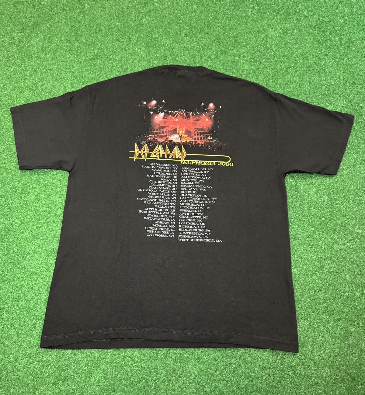 Band Tees Vintage 90s Def Leppard Euphoria Concert Band XL T Shirt Size US XL / EU 56 / 4 - 5 Thumbnail