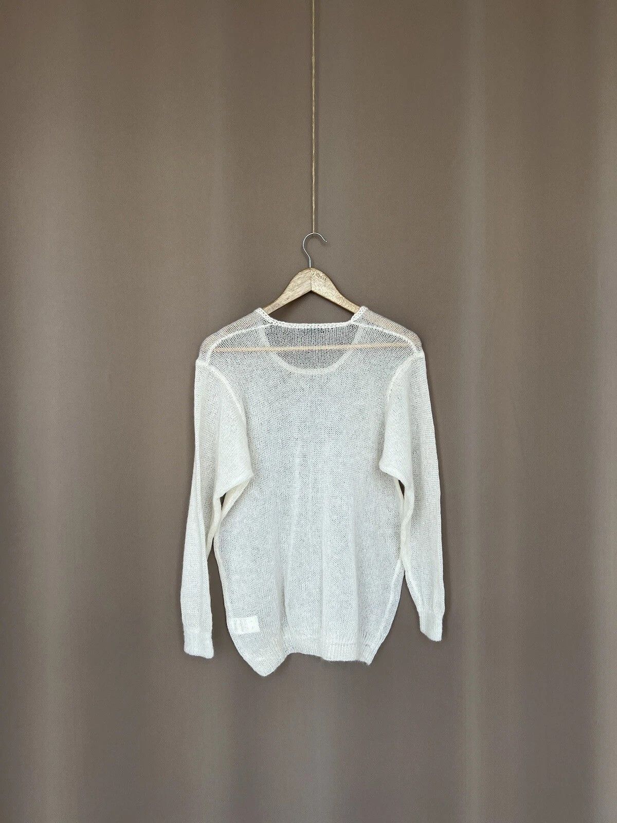 Y's for Men Y`s by Yohji Yamamoto Mesh Archive Wool Sweater Size 2 or M Size US M / EU 48-50 / 2 - 7 Thumbnail