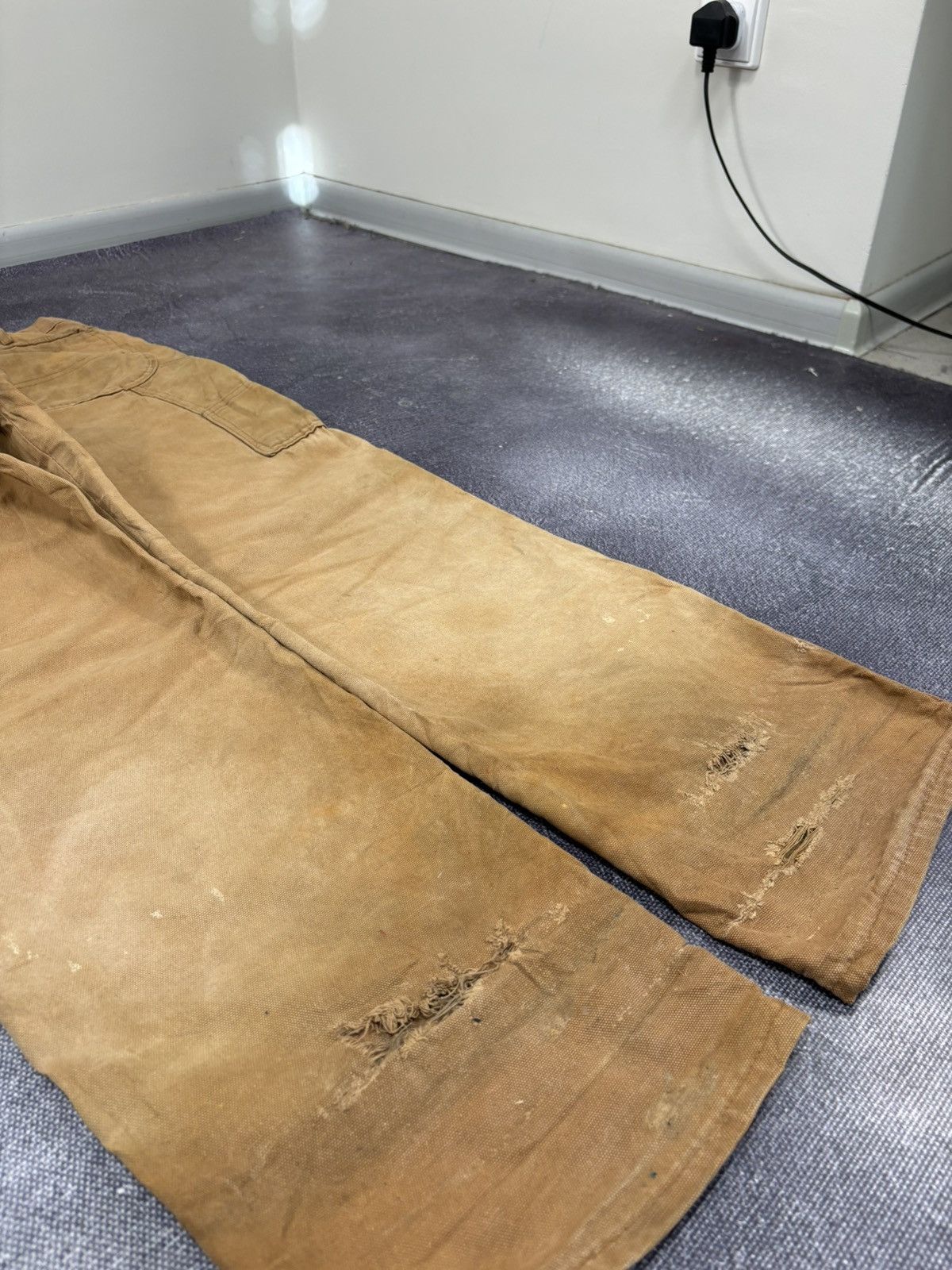 Dickies Vintage Dickies USA Faded Distressed Work Hype Baggy Pants Size US 36 / EU 52 - 5 Thumbnail