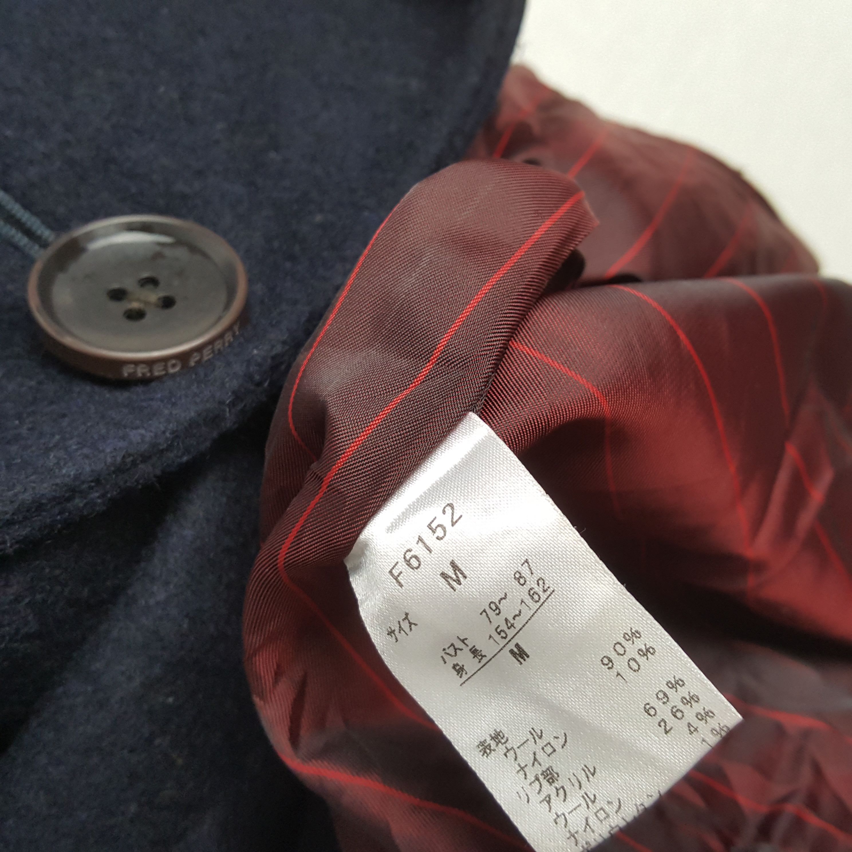 Fred Perry × Vintage Vintage FRED PERRY Fashion Brand Coats Jacket Size US XS / EU 42 / 0 - 8 Thumbnail