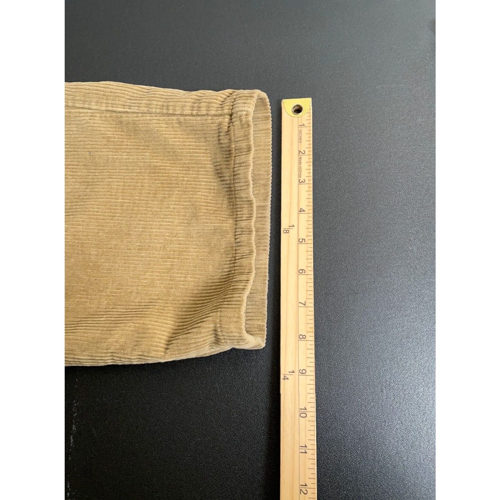 Vintage VTG Vintage Corduroy Pleated Pants - Men’s 32 x 28 - Brown Baggy/Relaxed Fit Chino Style 90s Hipster Retro Bags ZIP Fly Mens 32/28 tag Size US 32 / EU 48 - 7 Thumbnail