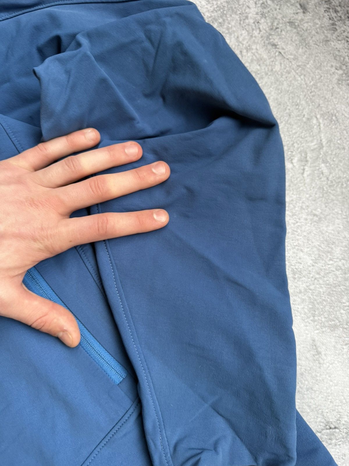Arc'teryx × Vintage Vintage Arc’Teryx blue Soft-Shell Outdoor Jacket Size US L / EU 52-54 / 3 - 5 Thumbnail