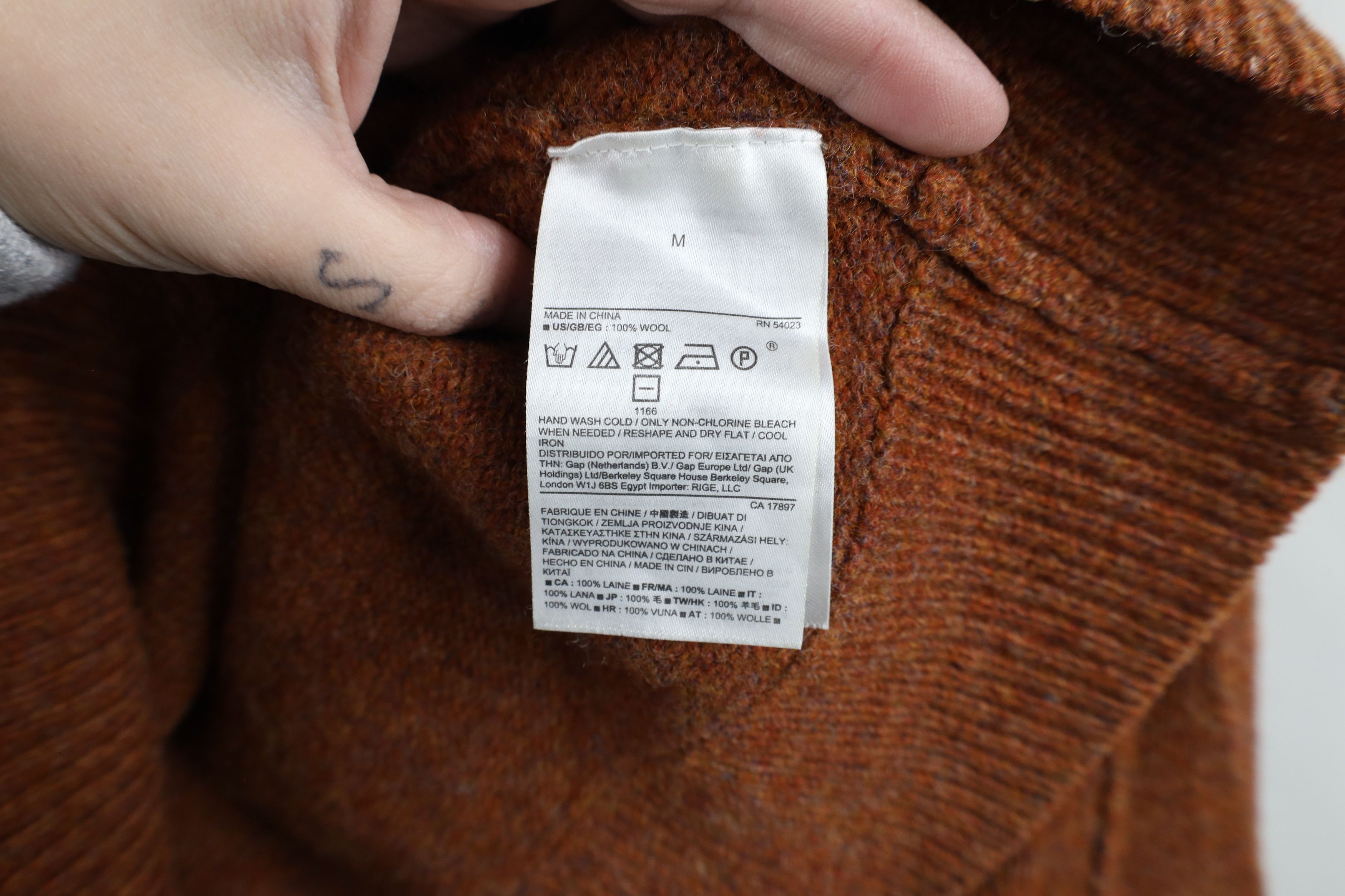 Banana Republic × Vintage Banana Republic Wool JC Rennie Co Knit Sweater Brown Size US M / EU 48-50 / 2 - 5 Thumbnail