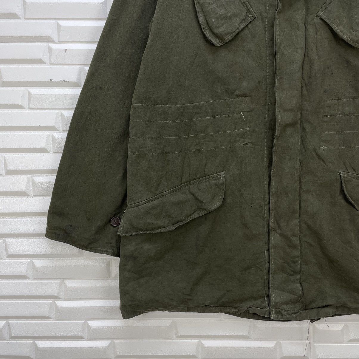 Vintage Vintage Military Wax Jacket Size US M / EU 48-50 / 2 - 5 Thumbnail