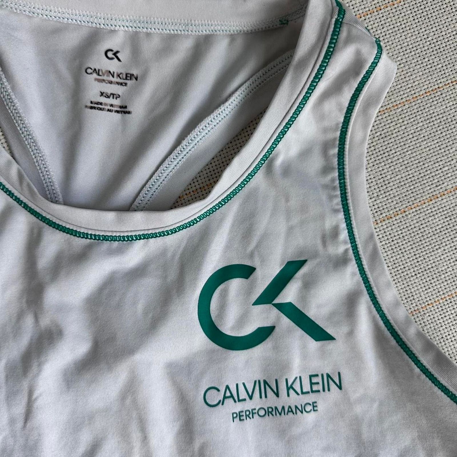 Calvin Klein Calvin Klein Performance Tank Top Sleeveless Activewear Size XS / US 0-2 / IT 36-38 - 2 Thumbnail