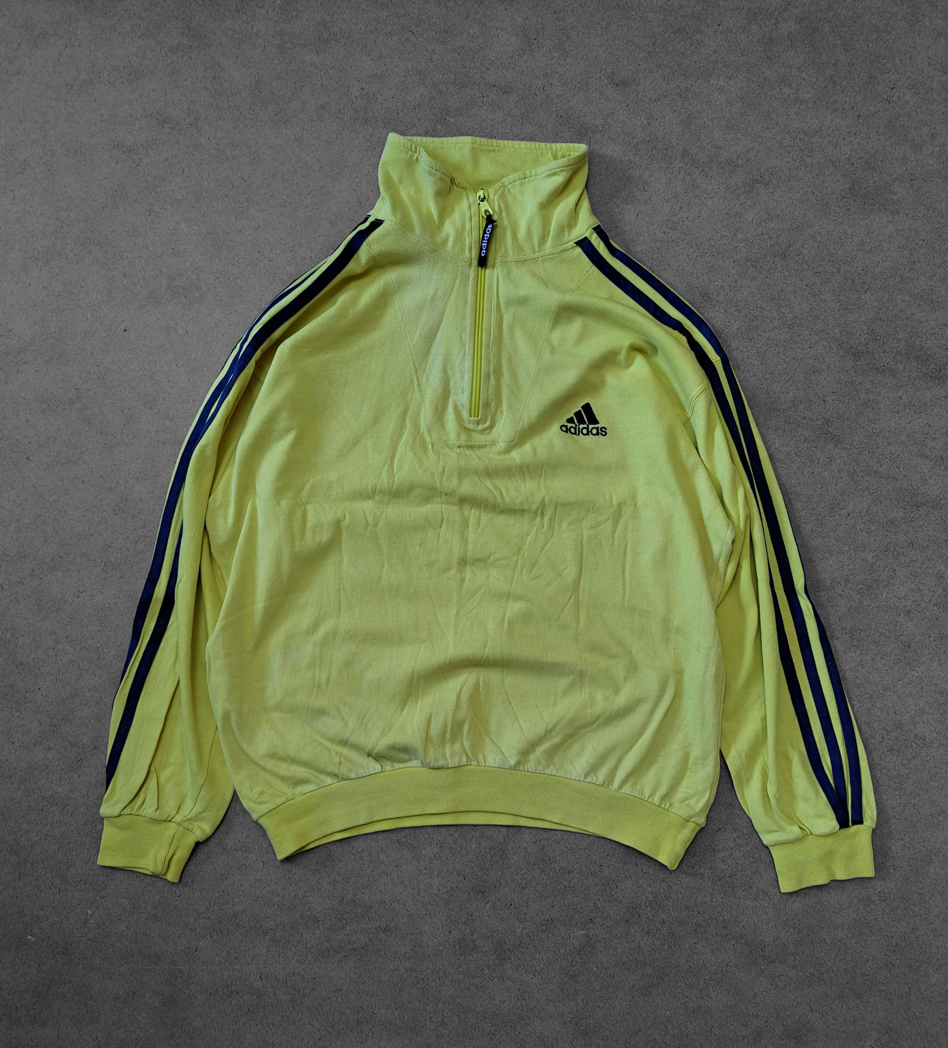 Adidas Adidas 1/4 Zip Fleece Size US M / EU 48-50 / 2 - 1 Thumbnail