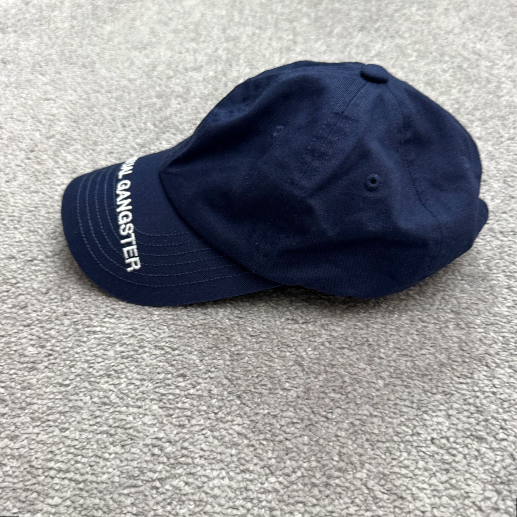 Spiritual Gangster Spiritual Gangster Baseball Hat Cap Mens One Size Blue Logo Embroidered Spiritua l Gangster Baseball Cap Mens One Size Blue Spellout Logo Embroidered Size ONE SIZE - 3 Thumbnail
