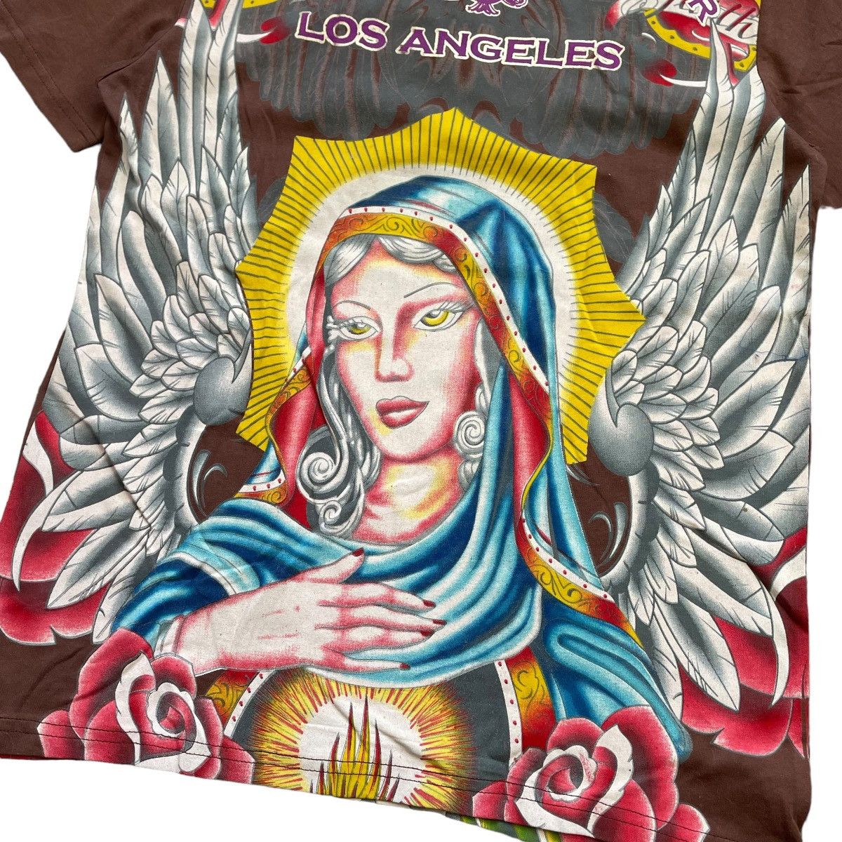 Ed Hardy VINTAGE Y2K ED HARDY CHRISTIAN AUDIGIER T-SHIRT Size S / US 4 / IT 40 - 2 Thumbnail