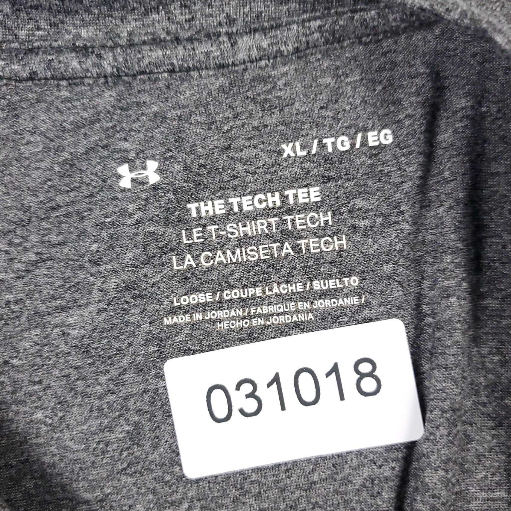 Under Armour Under Armour T Shirt Mens XL Gray Active Gym Work Out Short Sleeve Size US XL / EU 56 / 4 - 8 Thumbnail