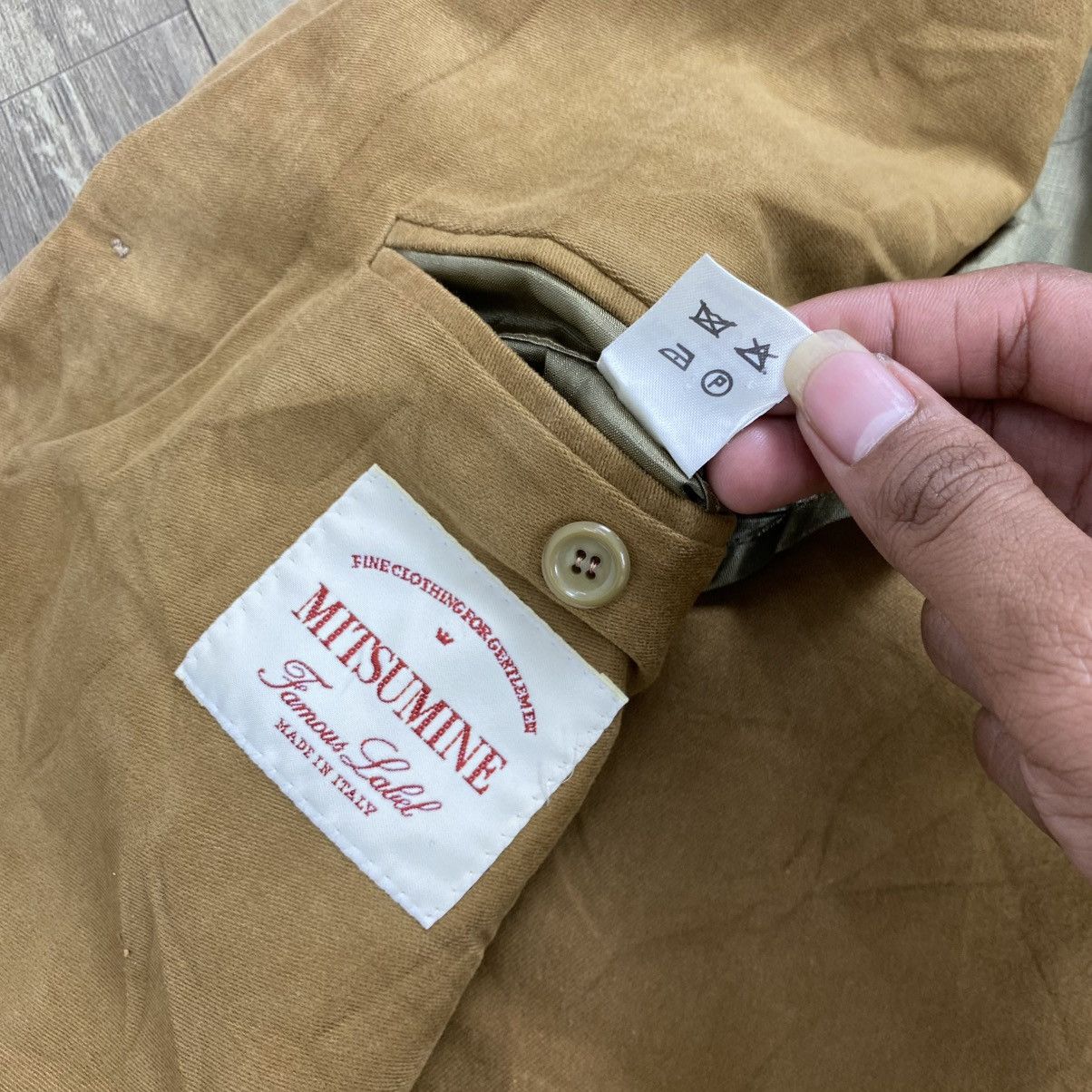 Japanese Brand Vintage Mitsumine Japanese Designer Blazer Jacket Size US M / EU 48-50 / 2 - 10 Thumbnail