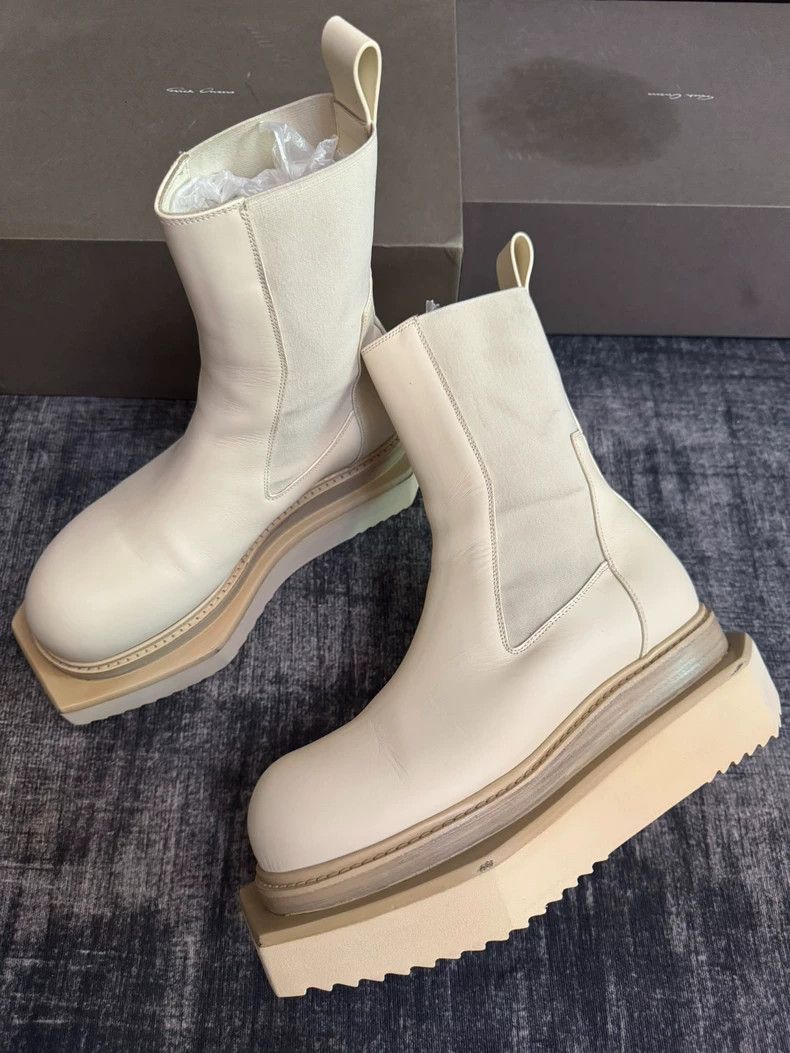 Rick Owens Rick Owens Coffin-soled boots Size US 10.5 / IT 40.5 - 1 Thumbnail