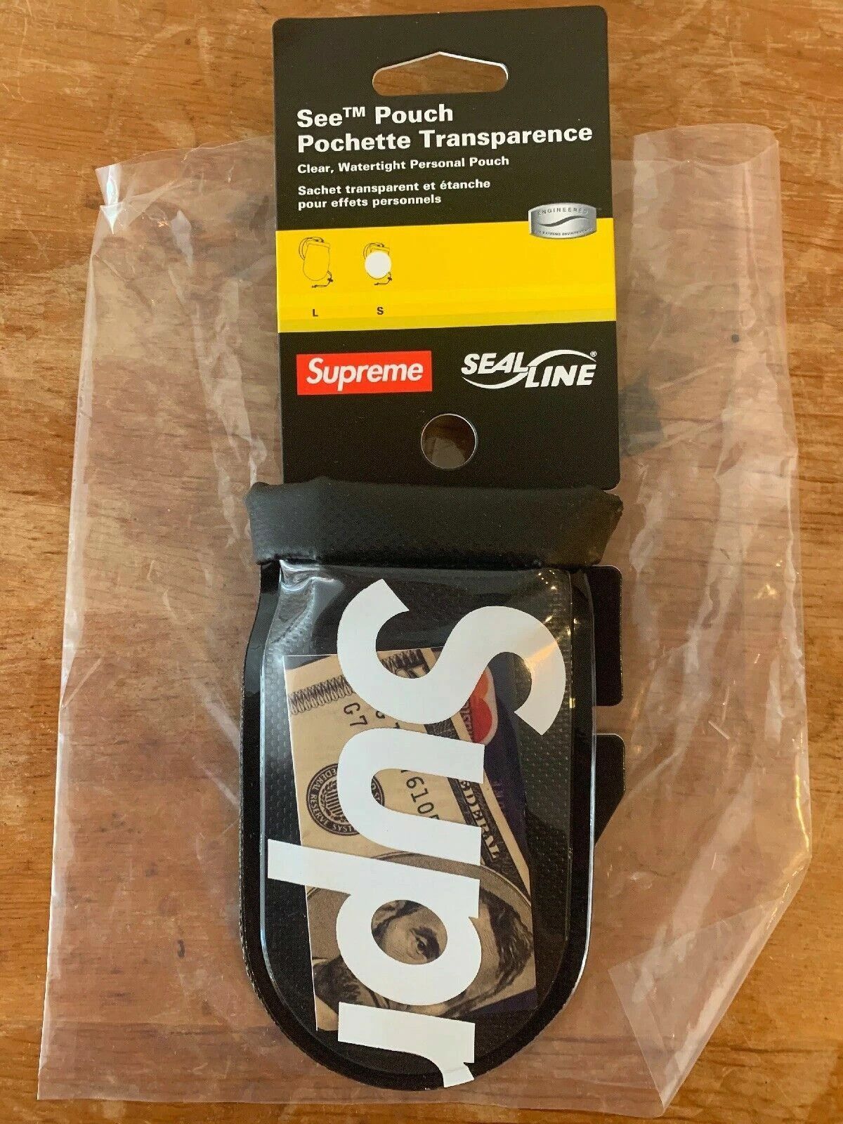 Supreme Supreme SealLine Pouch Small Black Seal Line S/S 18 Size ONE SIZE - 1 Thumbnail