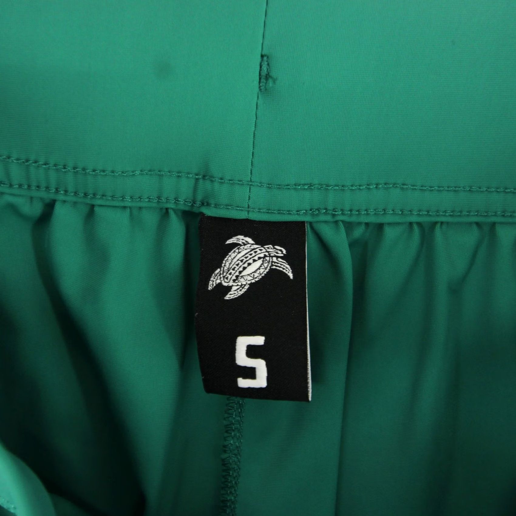Vintage Honu Shorts Green Athletic Running Drawstring Stretch Linerless Sport Size US 29 - 6 Thumbnail