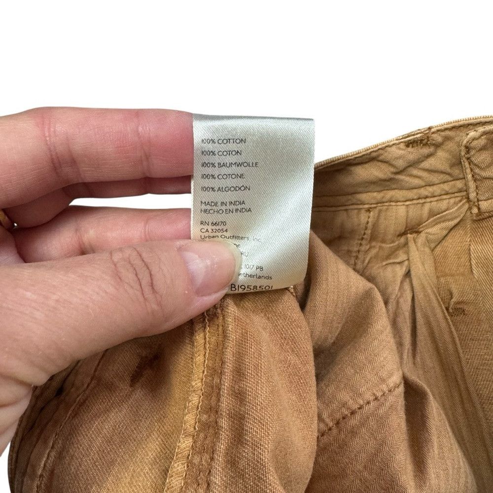 Free People New Free People Nora Mini Trouser Tan Shorts Size 2 Size 26" / US 2 / IT 38 - 7 Thumbnail