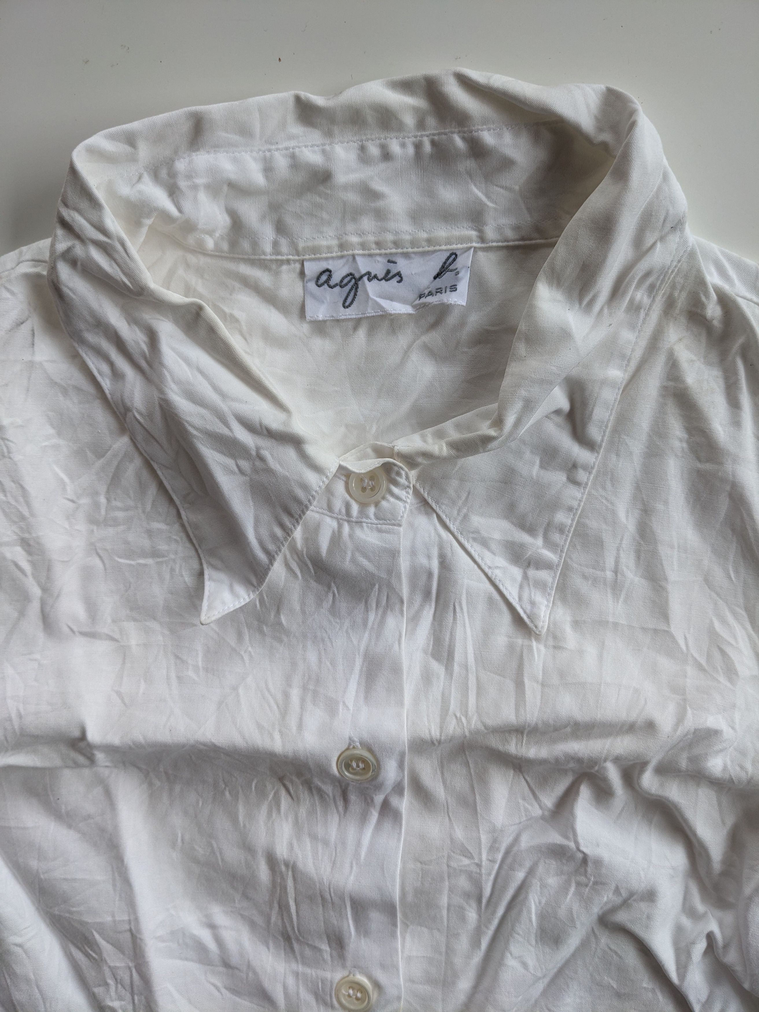 Designer × agnes b. Agnes B. plain shirt Size S / US 4 / IT 40 - 2 Thumbnail