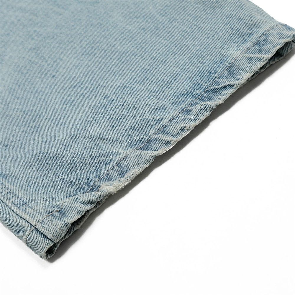 Vintage Retro street men's waistline distressed gradient jeans Size US 32 / EU 48 - 6 Thumbnail