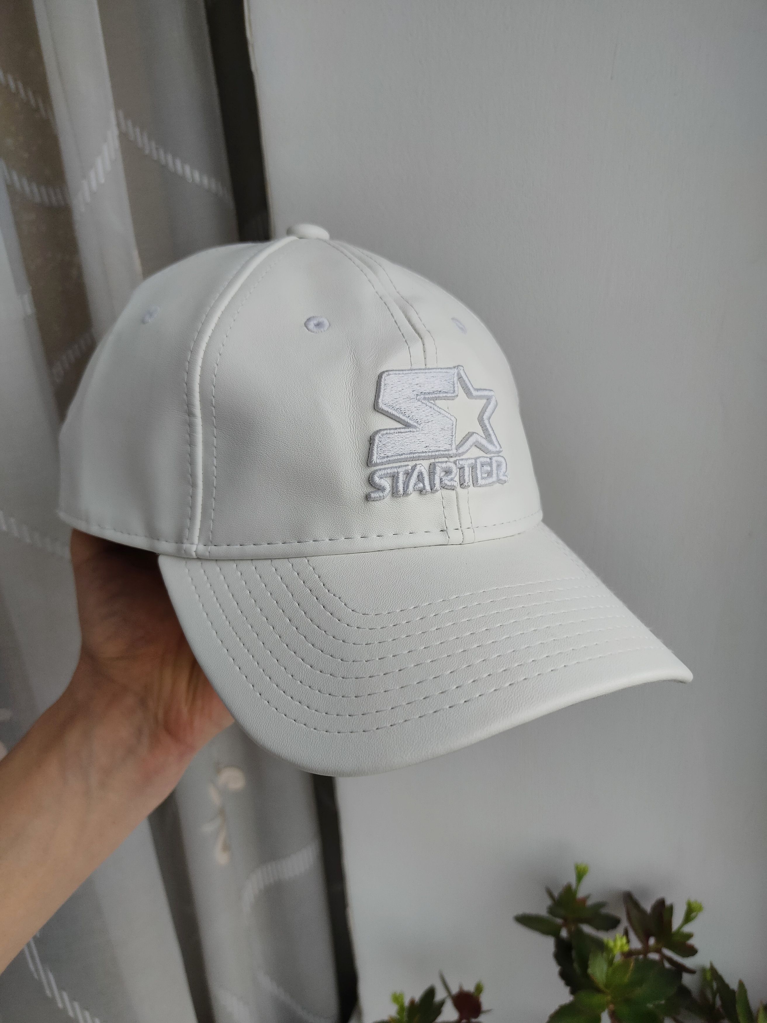 Starter Starter Black label cap hat unisex pu leather cap starter Size ONE SIZE - 5 Thumbnail