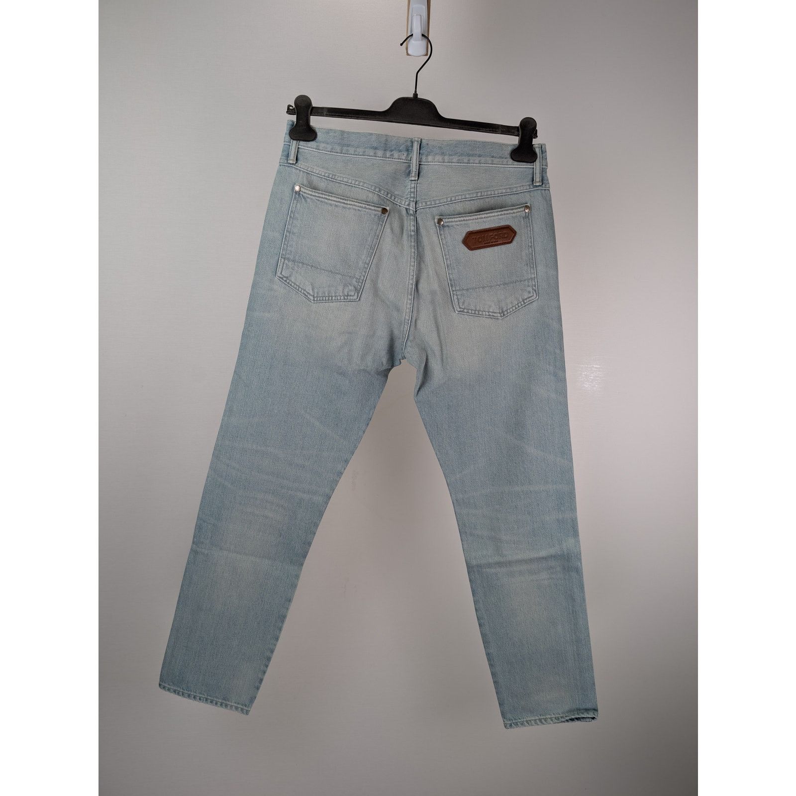 Tom Ford o1rshd1 Tapered Denim Jeans in Blue Size US 32 / EU 48 - 17 Thumbnail