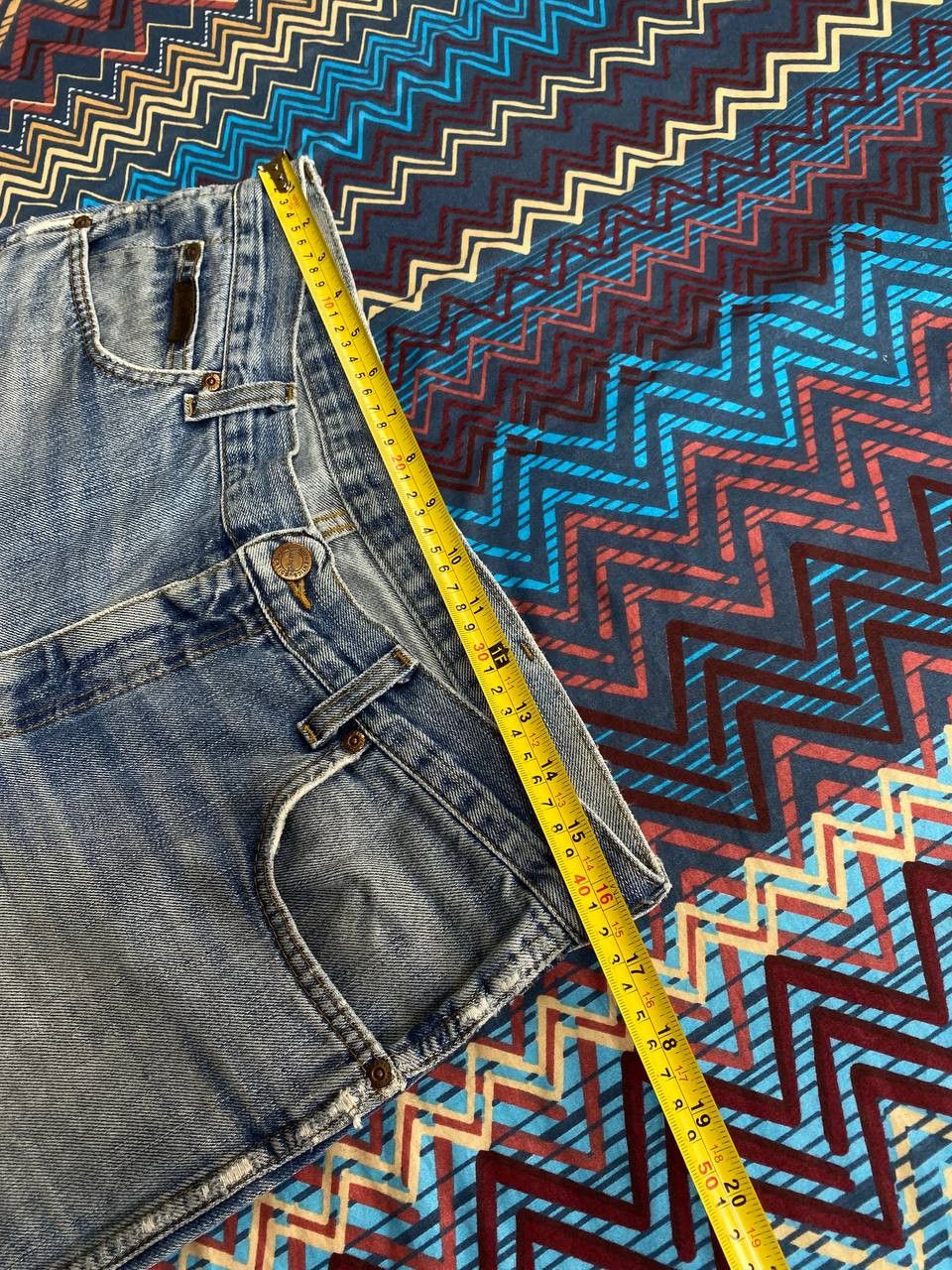 Vintage × Wrangler VINTAGE 90 WRANGLER MUDDY WASH STYLE DENIM Size US 34 / EU 50 - 14 Thumbnail