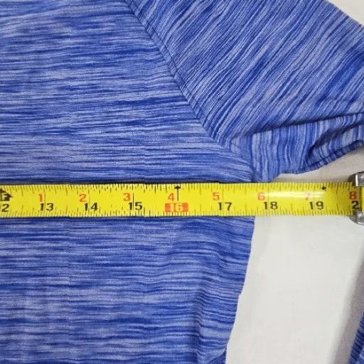 Adidas Adidas HILO Long Sleeve Volleyball Jersey S Blue Heathered Aeroready Size S / US 4 / IT 40 - 5 Thumbnail