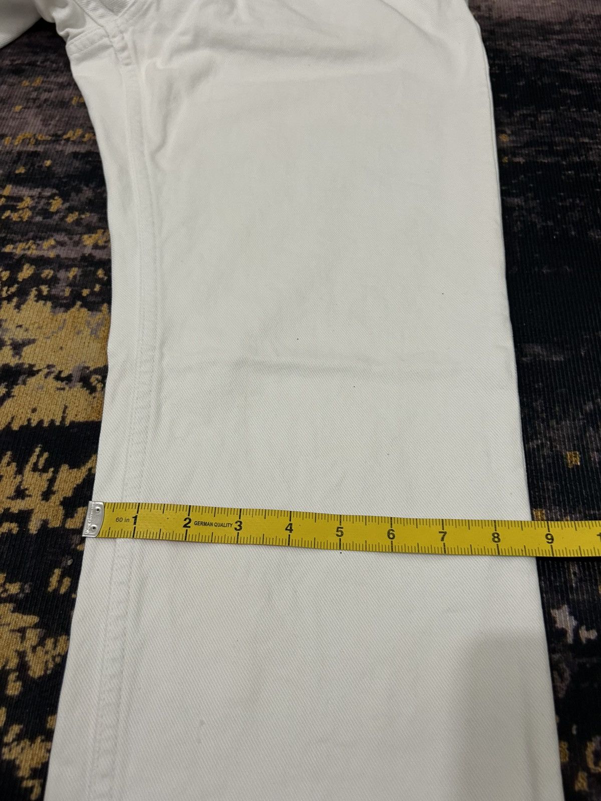 Helmut Lang Helmut Lang White Vintage Broken Denim Size US 32 / EU 48 - 22 Thumbnail