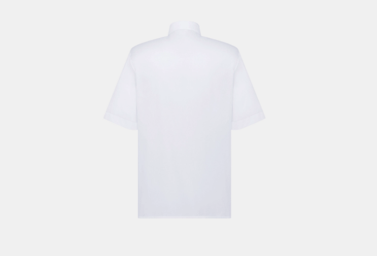 Dior o1w1db10525 393C53 Shirt in White Size US M / EU 48-50 / 2 - 2 Thumbnail