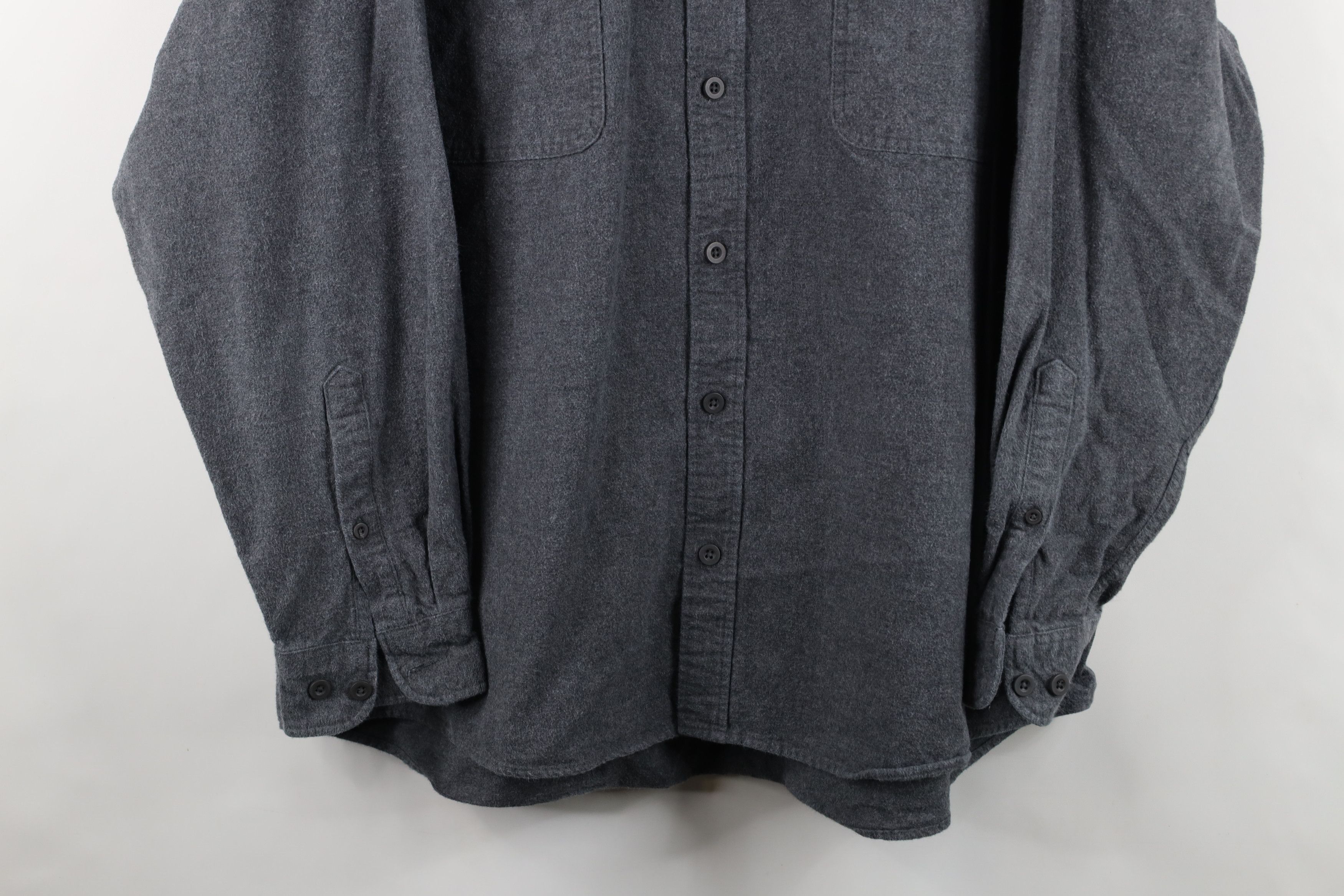Vintage Vintage 90s Streetwear Heavyweight Cloth Button Shirt Size US XXL / EU 58 / 5 - 3 Thumbnail