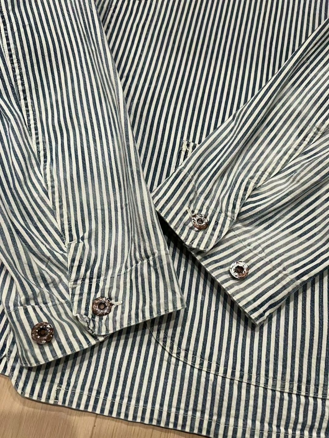 Visvim VISVIM 22SS Hickory Dry Denim Jacket Size US M / EU 48-50 / 2 - 2 Thumbnail