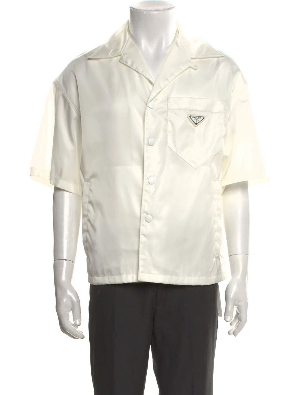 Prada Prada Re-Nylon Button-Up Top Size US M / EU 48-50 / 2 - 7 Thumbnail
