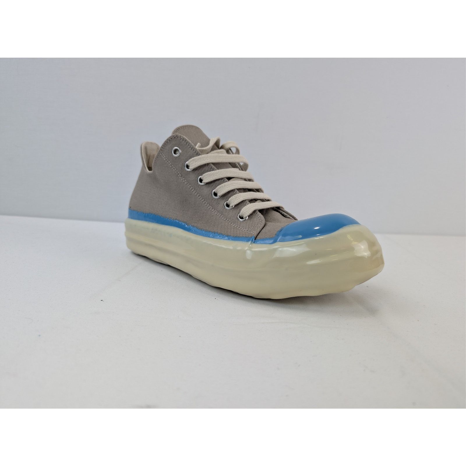 Rick Owens Drkshdw o1rshd1 Concordians low-top sneakers Dirty Pearl Light Blue Size US 8 / EU 41 - 2 Thumbnail